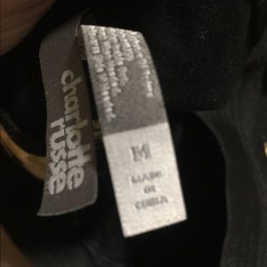 Women’s gold and black skirt nice for spring , summer